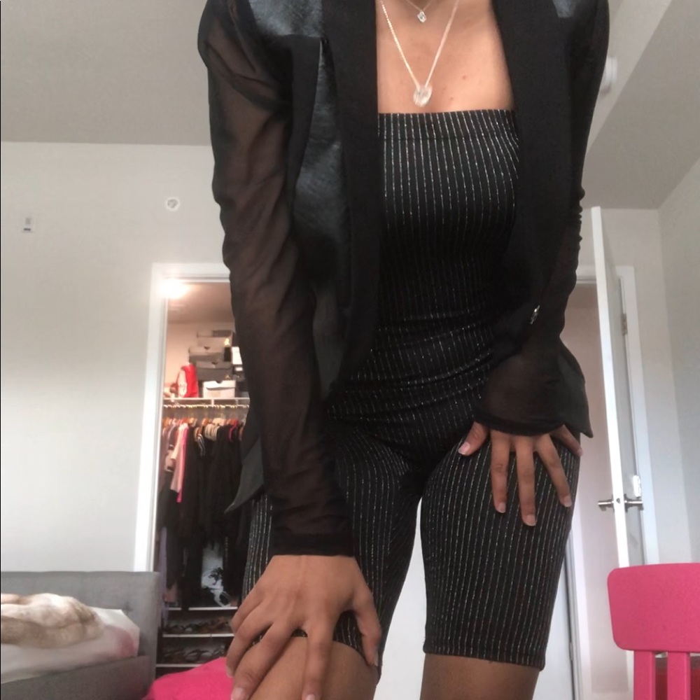 Luxe Tube Romper - Picture 2 of 6